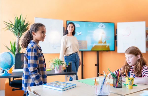 Vogels Z RISE A218 WHITEBOARD SET 86" für BODEN/WAND