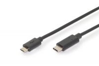 Vorschau: DIGITUS USB Typ-C Anschlusskabel, Typ C auf Micro B St/St, 3.0m