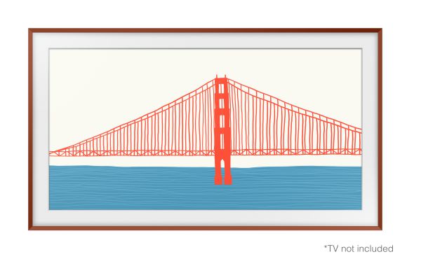 Samsung TV Z Wechselrahmen Terracotta für 65" Frame (2021)