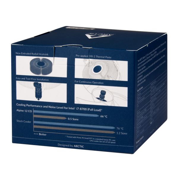 Cooler S1200 Silent Solution (bis 95W TDP) - BTO