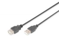 Vorschau: DIGITUS USB 2.0 Verlängerungskabel, Typ A St/Bu, 5.0m