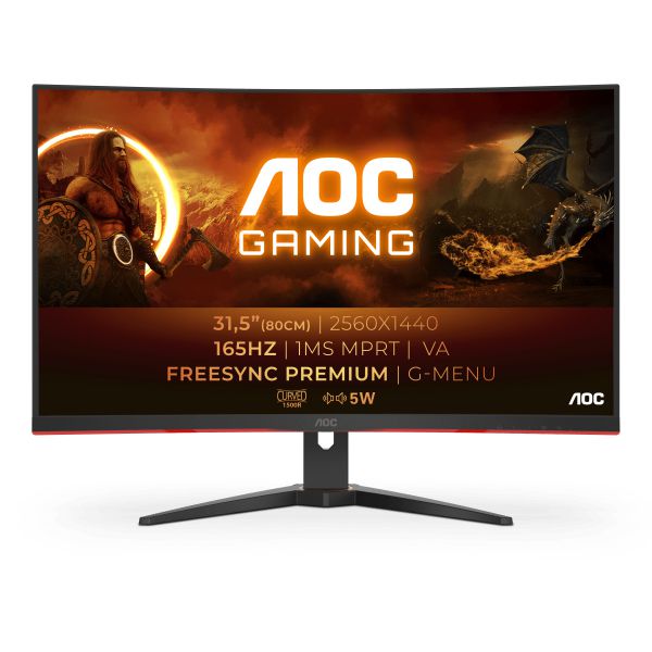 AOC CQ32G2SE/BK - Gaming LED-Monitor