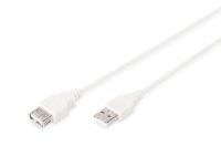 Vorschau: DIGITUS USB 2.0 Verlängerungskabel, Typ A St/Bu, 1.8m