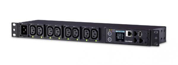 CyberPower PDU81005 Stromverteilereinheit (PDU) 1U Schwarz 8 AC-Ausgänge
