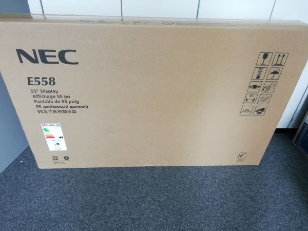 NEC Large Format Display E558