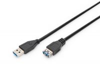 Vorschau: DIGITUS USB 3.0 Verlängerungskabel, Typ A St/Bu, 3.0m