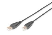 Vorschau: DIGITUS USB 2.0 Anschlusskabel, Typ A - B St/St, 0.5m