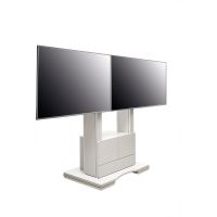 Vorschau: HAGOR Con-Line T2 Dual XL Medienmöbel bis 2x65" weiß