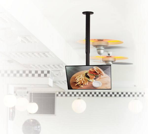 B-TECH Deckenhalterung für ein Display BT8420/B höhenverstellbar