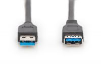 Vorschau: DIGITUS USB 3.0 Verlängerungskabel, Typ A St/Bu, 3.0m