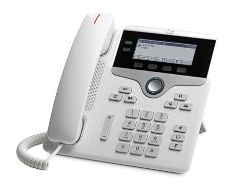 Cisco IP Phone 7821 IP-Telefon Weiß Kabelgebundenes Mobilteil 2 Zeilen