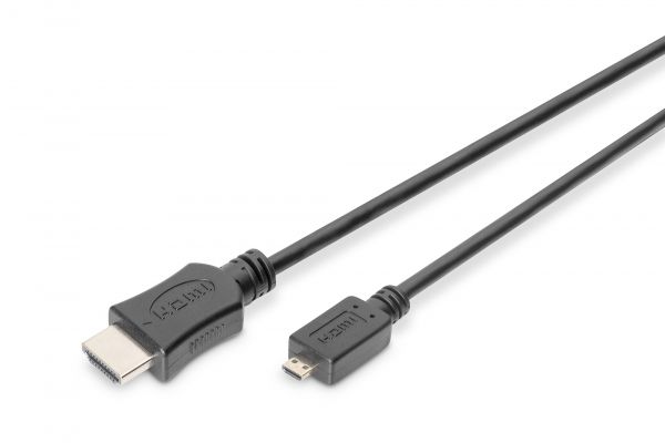 DIGITUS HDMI High Speed Anschlusskabel, Typ D - A St/St, 1.0m