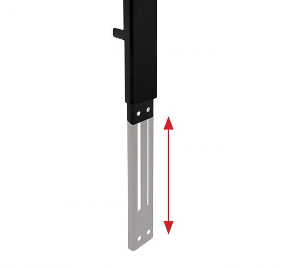 B-TECH SystemX Accessory Mounting Arm black BT8390-SA/B