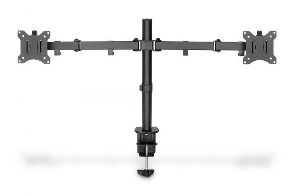 DIGITUS Universal Dual Monitorhalter mit Klemmbefestigung