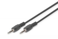 Vorschau: DIGITUS Audio Anschlusskabel, stereo 3.5mm 1.50m, schwarz