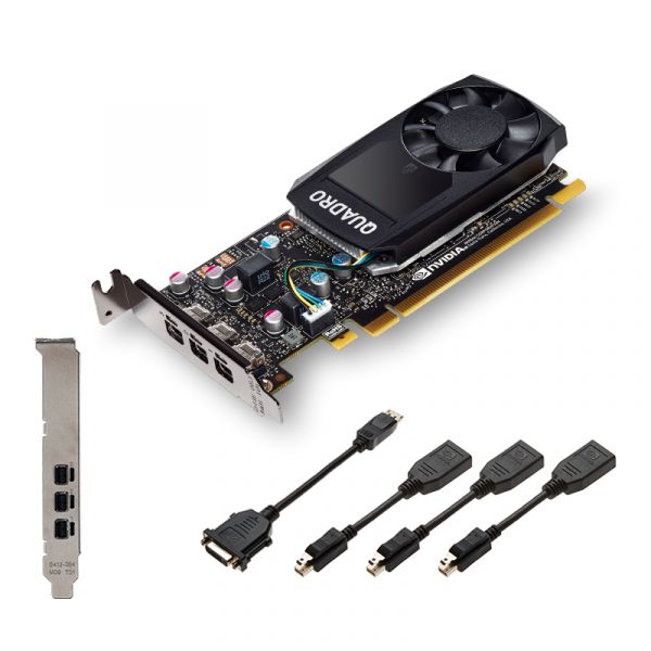 VGA PNY NVIDIA Quadro P400 2 GB (3x Mini DisplayPort 1.4) low profile