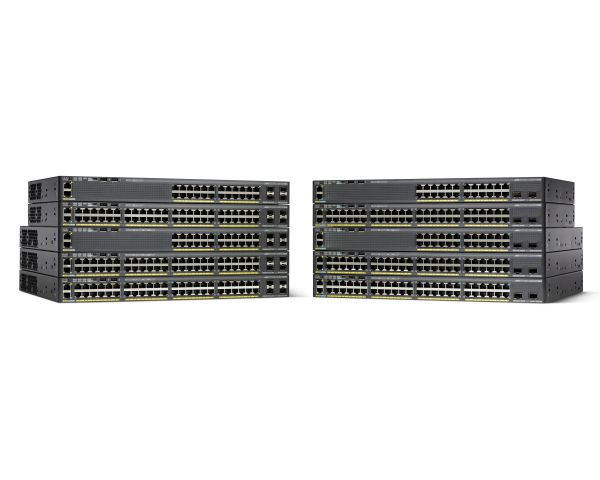 Cisco Switch 24Port Gigabit L3 managed + 2x SFP+ WS-C2960XR-24TD-I