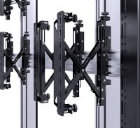 Vorschau: B-TECH VideoWall Stand BT8372-2x2/BS (Bodenverschraubt)