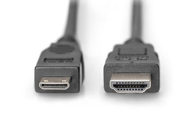 DIGITUS HDMI High Speed Anschlusskabel, Type-C - Typ A St/St, 2.0m