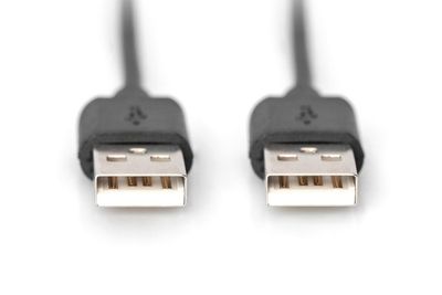 DIGITUS USB Anschlusskabel, Typ A St/St, 1.8m