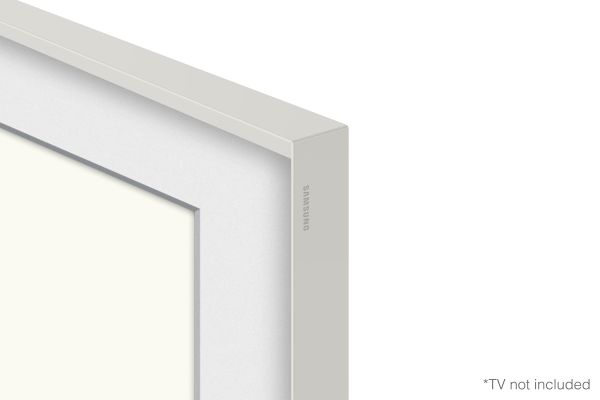 Samsung TV Z Wechselrahmen weiß abgeschrägt für 65" Frame (2021)