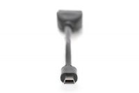 Vorschau: DIGITUS USB 2.0 Adapterkabel, OTG, Typ mini B - A St/Bu, 0,2m