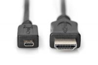 Vorschau: DIGITUS HDMI High Speed Anschlusskabel, Typ D - A St/St, 2.0m