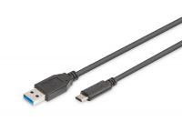 Vorschau: DIGITUS USB Type-C Anschlusskabelkabel, Type-C - A St/St, 1.8m