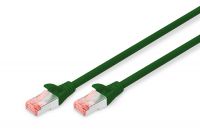 Vorschau: DIGITUS Patchkabel CAT 6 S-FTP, Länge 2 m, Farbe Grün