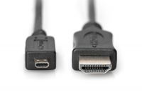 Vorschau: DIGITUS HDMI High Speed Anschlusskabel, Typ D - A St/St, 1.0m