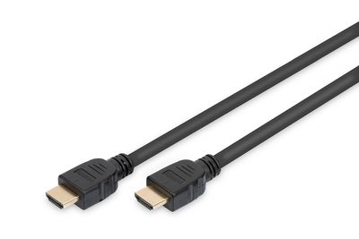 DIGITUS HDMI Ultra High Speed Anschlusskabel, Typ A St/St, 1,0m, Ethernet
