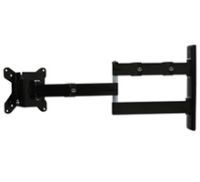 Vorschau: B-TECH Wandhalter neigbar/schwenkb. mit zwei Gelenkarmen (VESA 100x100)