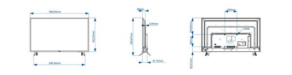 Philips 43HFL4014