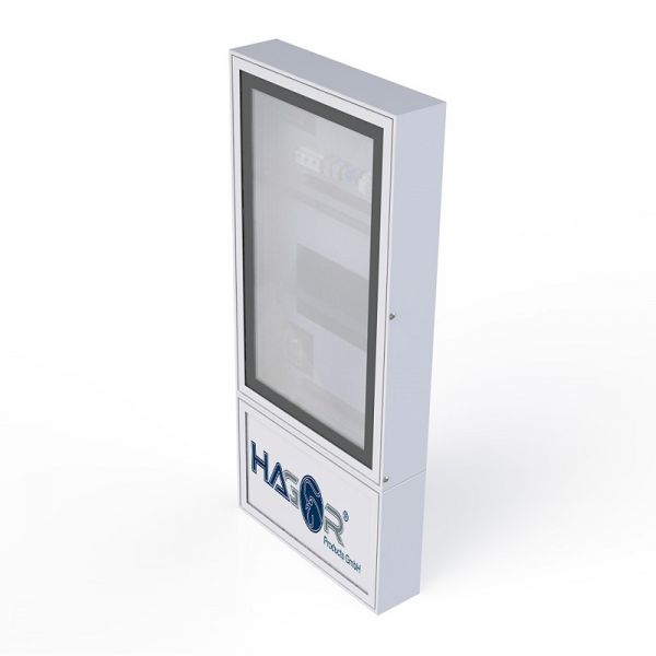 HAGOR Outdoor Stele ScreenOut ECO Kiosk M (Heizung/Kühlung)