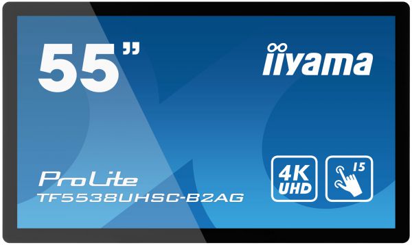 IIYAMA LFD ProLite TF5538UHSC-B2AG Touch (schwarz)