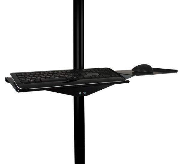 B-TECH Rollständer / Standfuß Zubehör : Tast./Maus-Ablage BT7865/B