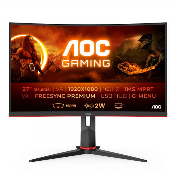 AOC C27G2U/BK - Gaming LED-Monitor