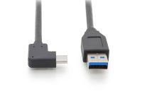 Vorschau: DIGITUS USB 3.1 Verbindungskabel, C 90ø gewinkelt auf A St/St, 1.0m