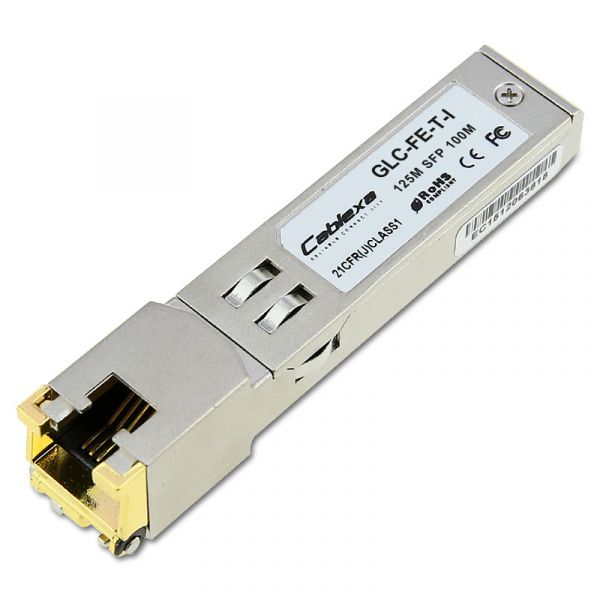Cisco Modules Transceiver 100MbE GBIC SFP Short Range 850nm Multimode GLC-FE-T-I=