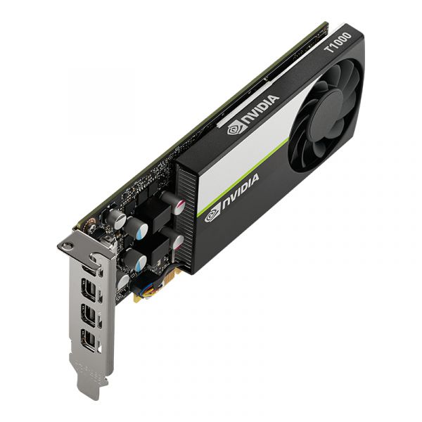 VGA PNY NVIDIA Quadro T1000 8 GB (4x Mini DisplayPort 1.4) low profile