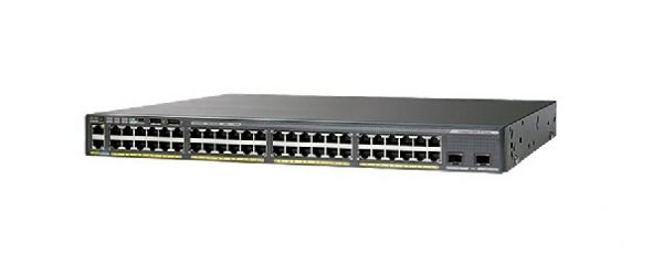 Cisco Catalyst 2960-XR Switch 1GbE IP Lite 48x1G+2xSFP+ L3 managed WS-C2960XR-48TD-I