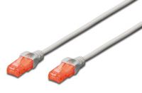 Vorschau: DIGITUS Patchkabel CAT 6 U-UTP, Länge 25 m, Farbe Grau
