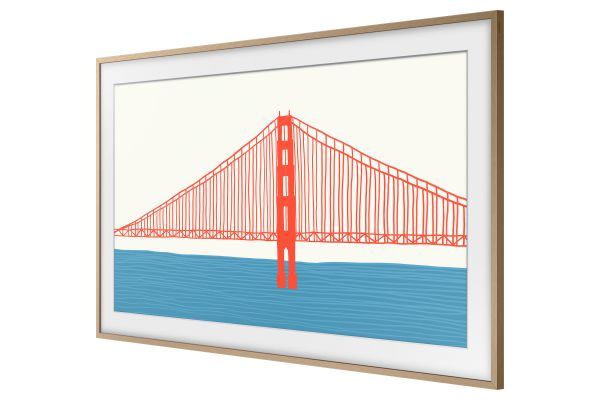 Samsung TV Z Wechselrahmen Teak für 75" Frame (2021/2022)