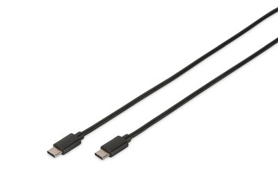 DIGITUS USB Type-C Verbindungskabel, Type-C - C St/St, 1.8m