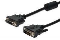 Vorschau: DIGITUS DVI Verlängerungskabel, DVI(24+1), 2x Ferrit St/Bu, 2.0m