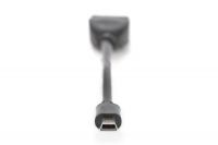 Vorschau: DIGITUS USB 2.0 Adapterkabel, OTG, Typ mini B - A St/Bu, 0,2m