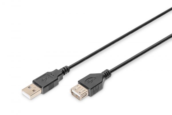 DIGITUS USB Verlängerungskabel, Typ A St/Bu, 3.0m