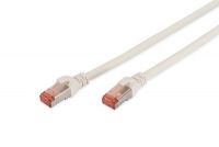 Vorschau: DIGITUS Patchkabel CAT 6 S-FTP, Länge 0,25 m, Farbe Weiß