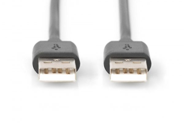 DIGITUS USB 2.0 Anschlusskabel, Typ A St/St, 1.0m
