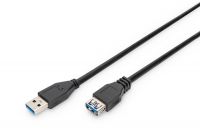 Vorschau: DIGITUS USB 3.0 Verlängerungskabel, Typ A St/Bu, 1,8m